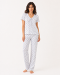 Blue Blossom Pajama Set