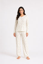 Ivory Rose Pajama Set