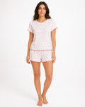 Pink Petal Short Set