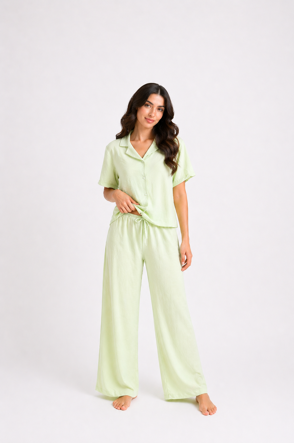 Pistachio Breeze Pajama Set