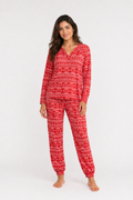Ruby Pattern Lounge Set