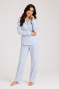 Sky Stripe Pajama Set