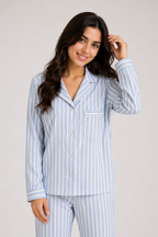 Sky Stripe Pajama Set